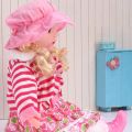 5 Poems Doll, Singing Soft Push Stuffed Doll Baby Girl Toy for Kids( Multi Color). 