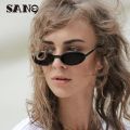 Fashion Small Elliptical Oval Sunglasses Women Vintage Retro Sun Glasses. 