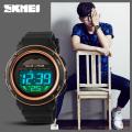 SKMEI Sports  Fashion Solar Power Outdoor Digital Chrono 50M Water Resistant Watch For Men 1096. 
