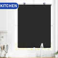 LE Blackout Blind Shade With Suction Cups Roller Window Shades Temporary Portable Window Cover Curtain 49.12 x 22.79 Inches. 
