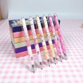RHS Online 6PCS Cartoon 0.5mm Erasable Gel Ink Pen Exam Pens Diary Journal Pressing Pens Blue Ink. 