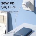 Philips 20000mAh 22.5W Fast Charge and Multi-Output Portable Powerbank - USB and Type-C PD, LED Display - Charge 3 Devices simultaneously. 