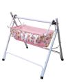 Baby Cradle Swing Chulungi Random Multicolors For Newborn Best Gift Box Pack, With Mosquito Net. 
