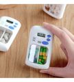 Digital Pill Organizer Medicine Timer Box Mini Pill Box Medicine Case Tablets Storage Box with Medicine Reminder Alarm Dose Tracker Electronic Pill Reminder Automatic Pill Dispenser with LCD Display Sound Prescriptions Medication. 