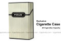 Premium Cigarette Case - 20 Cigarette Capacity Cigarette Storage Case - Aluminum Cigarette Case. 