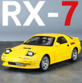 1/32 Mazda RX7 Initial D Miniature Diecast RX-7 Toy Car Model. 