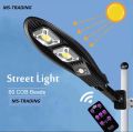 Solar Lights Outdoor, 48 LED Solar Motion Sensor Security Solar Light with 3 Lighting Modes 2400mah IP65 Waterproof Durable Solar Powered Wall Lights 360°Lighting Angle for Yard Door Fence Pathway Garden Outdoor with remote control. 