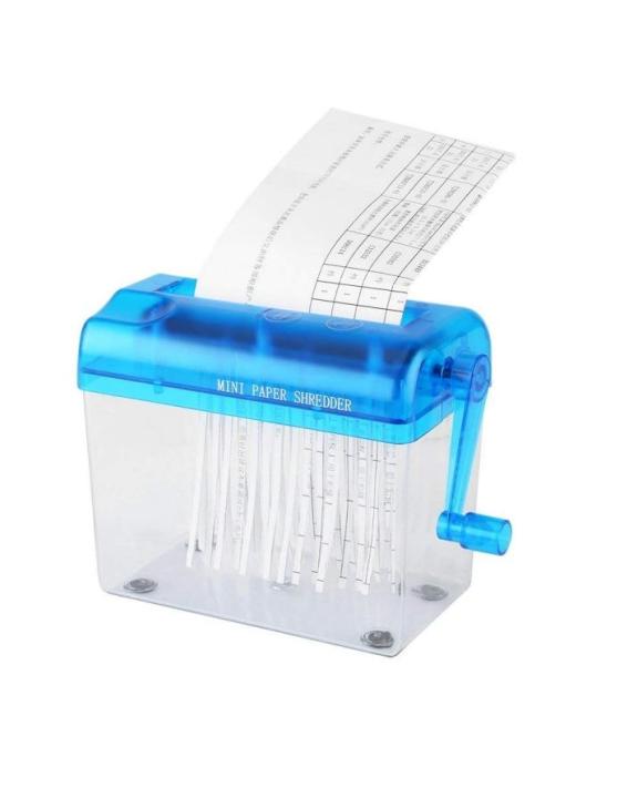 Hand Crank Heavy Duty Paper Shredder