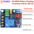 XH-M604 Battery Charger Control Module DC 6V To 60V DC  Storage Lithium Battery Charging Control Switch Protection Board With Display. 