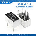 5pcs Digital tube segment common Anode Red 1 Bit digital Tube 0.36 inch Red LED Display 3611BS. 