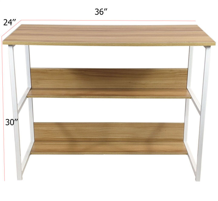 Small%20Computer%20desk%20Metal%20Frame%20Two%20Shelf%20Computer%20Desk%20Wood%20Table%20Study%20Office%20Laptop%20-%20Image%205