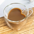 250ml Creative Heart Shape Design Double Layer Heart Cup with Handle Milk Cup Tea and Coffee Mugs for Lovers Coffee Afternoon Tea. 
