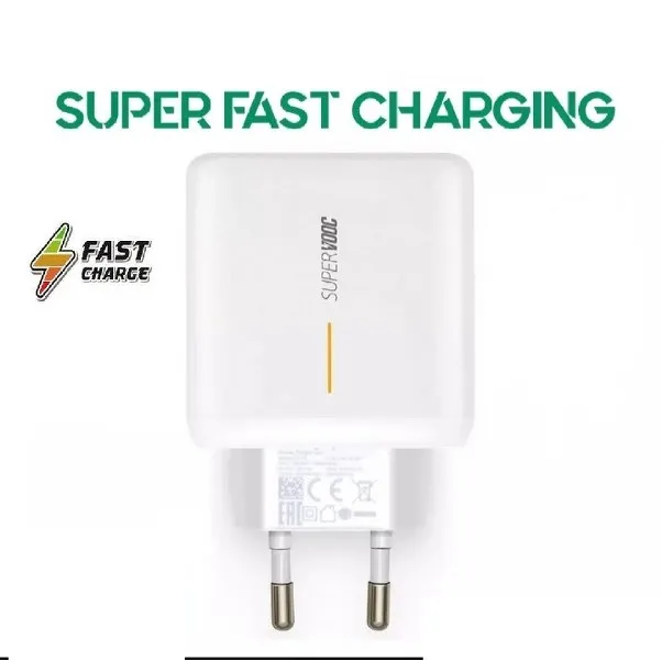 OPPO%20Super%20VOOC%20Fast%20Charger%206A%20Type-C%20Cable,%20Premium%20Power%20Adapter%20-%20Image%202