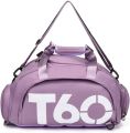 T60 Bag travel Backpack Gym Bag, hiking bag, Sport tote Bag, Travel Bag Weekender Luggage Tour Bag Unisex Duffel Backpack. 