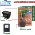 12V Battery Cut Off Charging Circuit Control Board Intelligent Automatic Charger. 