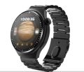 Wearfit Pro HW10 Smartwatch with 360° Resolution AMOLED Screen, GPS, NFC, Heart Rate, Bluetooth, IP68 Water Resistant - Elegant Design. 