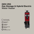 Cherry Geyser GEH-25 SUPER Heavy (25 Gallon Hybrid Electric + Gas Auto Ignition Double Safety) Heavy Gauge Water Tank Recommended For Pressure. 