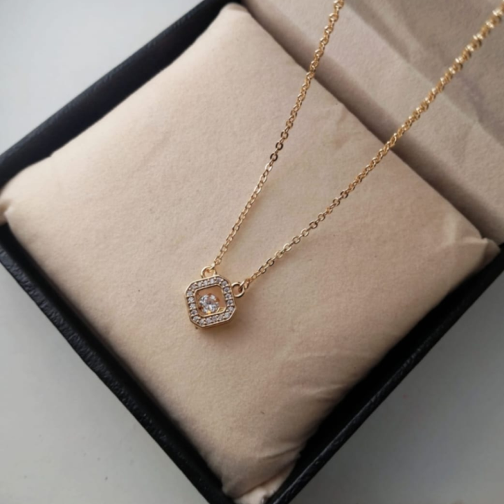 1pc Lockets For Girls - Pendants For Girls - Lockets Jewelery - Pendant Necklace - Jewelry For Girls - Delicate Pendant Design - Necklace For Girls Stylish - Chain For Girls - Jewellery Accessories - Jewellery For Girls - Necklace For Girls