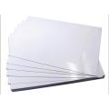 white pvc sheet 0.3 mm a4 size  50 sheetin pack. 