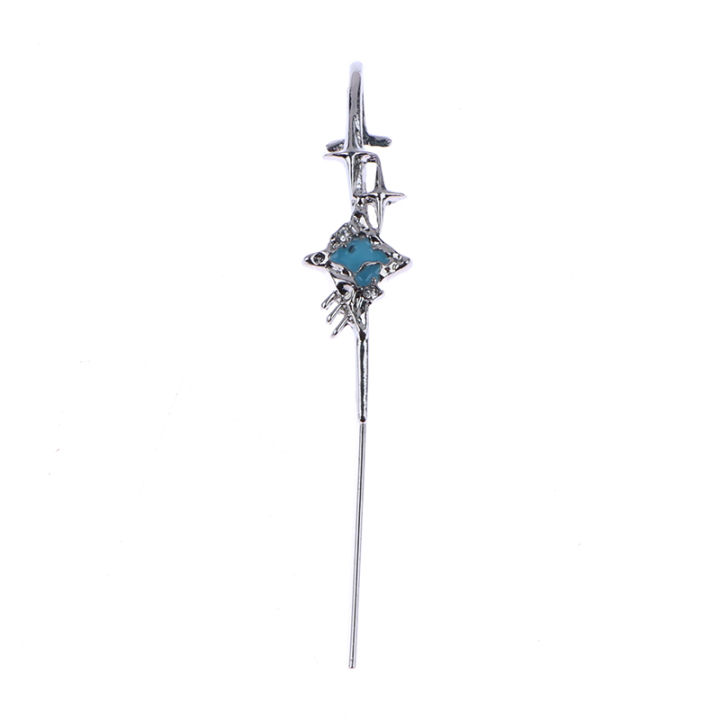 %E3%80%90Shop%20Now%20and%20Save%E3%80%91%201Pc%20Puncture%20Auricular%20Plush%20Four%20Eight-Pointed%20Stars%20Design%20Cold%20Wind%20Advanced%20Ear%20Hook%20Earrings%20Ear%20Bridge%20-%20Image%204