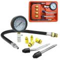 Engine Compression Tester Auto Engine Cylinder Automobile Pressure Gauge Tester Automotive Test Kit. 