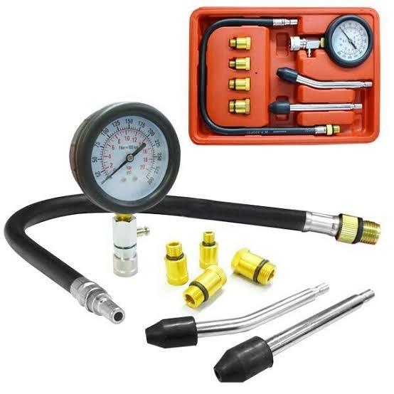 Engine Compression Tester Auto Engine Cylinder Automobile Pressure Gauge Tester Automotive Test Kit