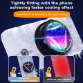 S10 Mobile Phone Magnetic Semiconductor Refrigeration Type-C System Cooling Fan Radiator for IPhone IOS Android PUBG Game Cooler. 
