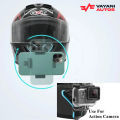 GoPro Mount - GoPro Mount For Helmet - GoPro Camera - Mobile Mount For Bike Helmet - Helmet Mount for Mobile - Go Pro Camera for Helmet - Helmet Chin Mount for Mobile - Motorcycle Helmet Chin Stand Mount Holder for Mobile And Camera. 