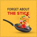 Sonex Super Fry Pan - Non Stick Coating - Black. 