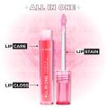 LAMEL All in One Lip Tinted Plumping Oil №401 Peachy 3ml. 