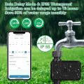 SMART WATER TIMER-WIFI Watering Timer IP55 Automatic Drip Irrigation Garden Water Controller Valve-Timer with Bluetooth and App Control. 