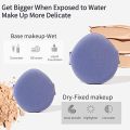 FANTZEI 6 Pieces Mini Powder Puff Face Soft Makeup Puff Velour Cosmetic Foundation Blender Sponge In Different 6 Colors Beauty Makeup Tools. 