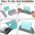 PACK OF 2 Window Groove Cleaning Brush Window Cleaning Brush with Car Vent Cleaning Brush Corner Cleaning Tools for Sliding Door/Tile Lines/Shutter/Car Vents/Air Conditioner/Keyboard - Window Cleaner Brush with Scouring Pad. 