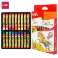 Deli_Oil Pastel Smooth Rich Blending Set of 18 / Blendable Oil Pastels In Durable Storage Case- 18 Vibrant Colors - Non-Toxic. 