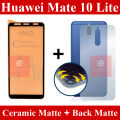 Huawei Mate 10 Lite Screen Protector Matte Unbreakable Glass + Back Matte Protector Back sheet skin For Huawei Mate 10 Lite. 
