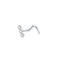 Goth Stainless Steel Nose Screw Studs Nostril Multicolour Nose Piercing Jewelry Geometric Party. 
