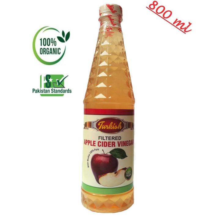Turkish Organic Apple Cider Vinegar | 800ml | filtered | Best for Weight Loss | Whole Sale Price