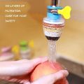 Tap Filter, Water Filter Tap, Multilayer Tap filter Activated Carbon Faucet Water Filters Universal Interface Home Kitchen Faucet Tap Water Clean Purifier Filter Cartridge Five Layer Water Carbon Cleaning Purifier. 