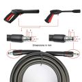 Pressure Hose for Black&Decker Bosch Pressure Washers 5/10/15/20 m - Quick Connect ends - for most Black n Decker models like PW1400 etc. Select 5 meter / 10 meter / 15 meter / 20 meter / Extension Connector Only / from variations. 
