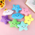 Mini Star Cloud Soft Plush Sounding Toy Colorful Plush Stuffed Doll Dog Pet Toy Cologo. 