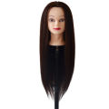 Training and practice full head wig with stand. 