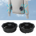 Air Conditioned Clothes Fan Cooling Vest Fan Brushless Motor 12V with DC Power Cable for Hot Weather. 