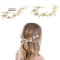 Wedding Tiara Hair Accessories Clips Romantic Crystal Pearl Flower Hair Comb Rhinestone Decorate Birde Hair Pins Jewelry S6339. 