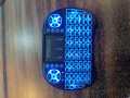 SpeedX Mini Wireless Keyboard for Smart TV / Android Box - Mouse pad (Trackpad)- 3 Colors Backlight - Rechargeable Wireless Keyboard. 