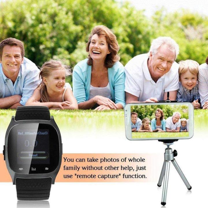 kidswatch Wireless Sports Smartwatch Heart Rate Sleep Monitoring Pedometer Fitness Bracelet -Black(N)