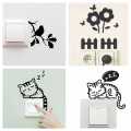 SmileArt Pack of 4 Switchboard wall Stickers for Home Decoration ( Each order includes 4 different Switchboard stickers). 