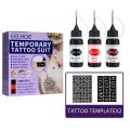 EELHOE Temporary Tattoo Liquid Waterproof Body Art Painting Long Lasting Painless Tattoo Sticker Juice Tattoo Set. 