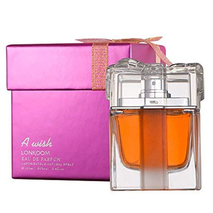 Lonkoom A Wish Pink Perfume For Women – 100 ml