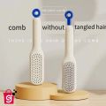 Self Cleaning Hair Brush Retractable Easy Clean Hair Brush Massage Comb with Retractable Bristles One-pull Clean Anti-Static Hair Brush for Easy Removal of Tangled Hairs - Hair Styling Tools New-One-Pull clean massage comb. 