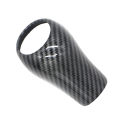 【VA VA VOOM】(New) FG carbon fiber gear shift knob cover trim sticker for Mercedes W204 W212 W169 CLS A C E G GLK class auto. 
